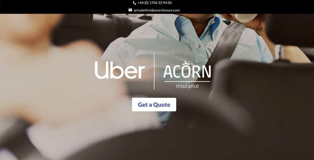 Acorn Insurance - Uber and Private Hire Insurance - Acorn Insurance Contact Telephone Number