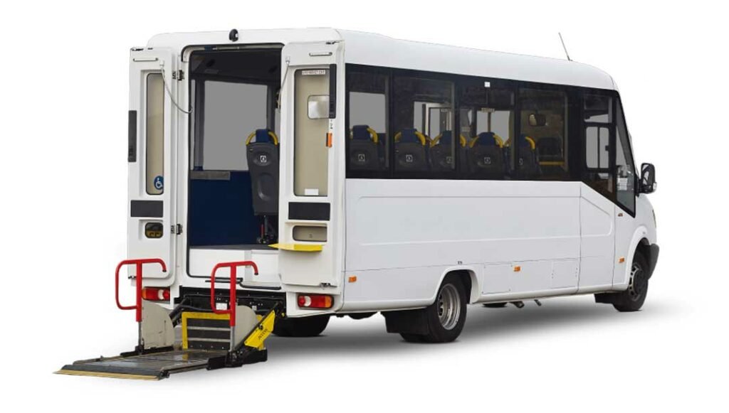 Coach Built 17 Seat Accessible Minibus Hire